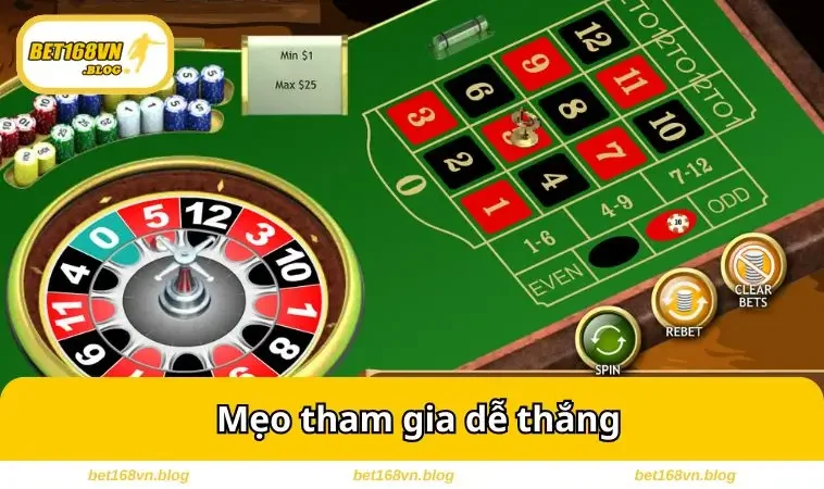 Mẹo tham gia dễ thắng
